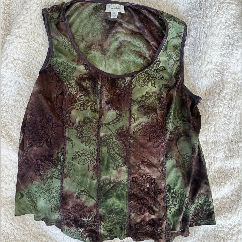 super cute earthy fairy tank! ₊˚ʚ 🌱 ₊˚✧ ﾟ.